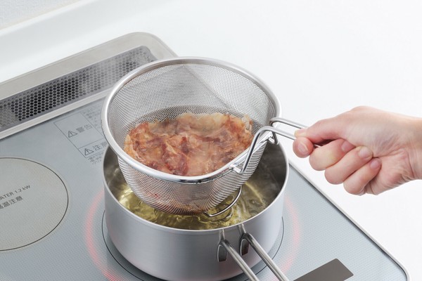 ヨシカワ（yoshikawa） D型ボイルストレーナー 18cm thumbnail 4