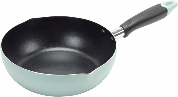 パール金属（PEARL LIFE） ふっ素加工 IH対応 目盛付 料理 フライパン22cm ピンク HC-67 thumbnail 4