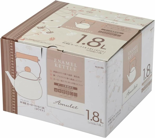 パール金属（PEARL LIFE） ケトル 1.8L レッド アミュレット HC-384 thumbnail 8