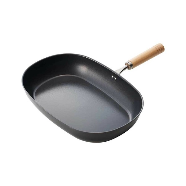 杉山金属（Sugiyama Kinzoku） 匠味 鉄オーバルフライパン KS-3043 thumbnail 2