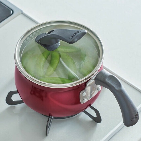 サーモス（THERMOS） セラプロテクトシリーズ マルチポット ディープレッド キッ thumbnail 3