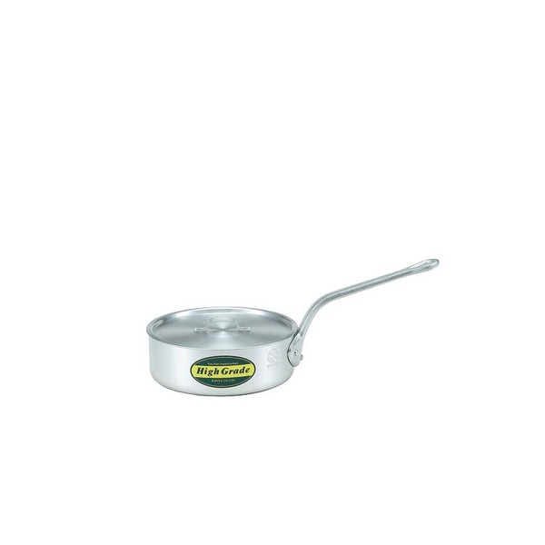 ハイグレード アルミ浅型片手鍋 目盛付 15cm(1L) 006223