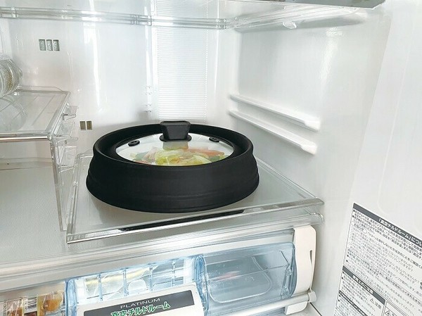 和平フレイズ（FREIZ） パークレーン 折りたためるマルチ伸縮カバーBK キッチン用品 調理器具 調理用蓋 ふ thumbnail 6