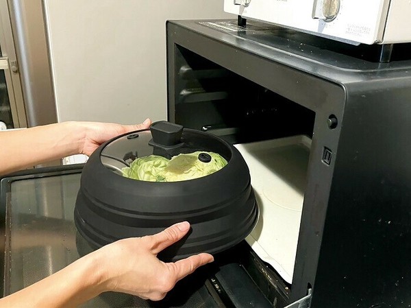 和平フレイズ（FREIZ） パークレーン 折りたためるマルチ伸縮カバーBK キッチン用品 調理器具 調理用蓋 ふ thumbnail 8