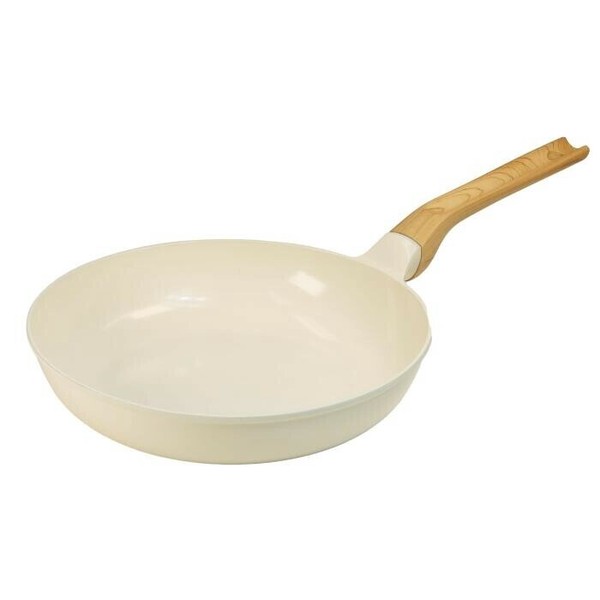 NANSEN JAPAN（ナンセンジャパン） 軽くて使いやすいセラミックディープパン28cm ホワイト IH対応 thumbnail 2