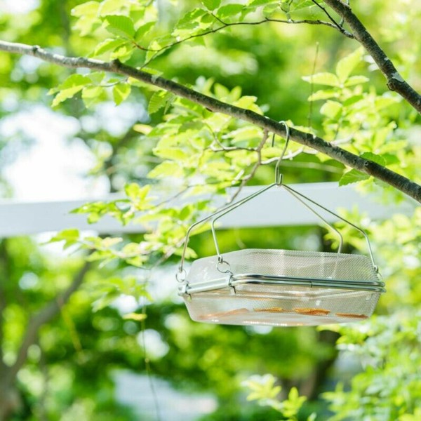 ヨシカワ（yoshikawa） 暮らし良い道具 ステンレス角型干しかご 2段 ドライフルーツ バスケット YJ3860 thumbnail 8