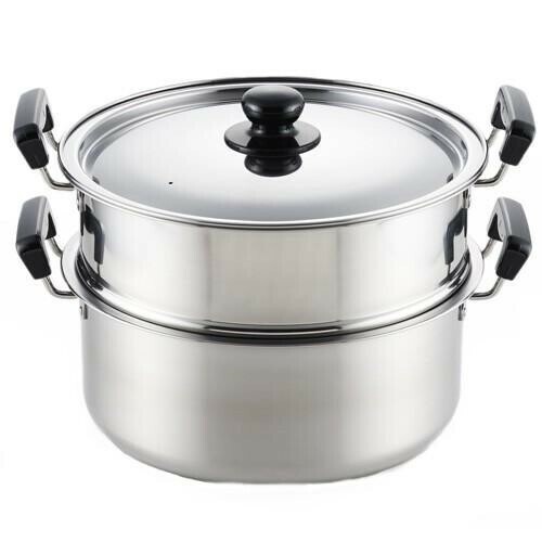 ヨシカワ（yoshikawa） 蒸しもの鍋満菜 二段蒸し器 30㎝ SH9868 thumbnail 8