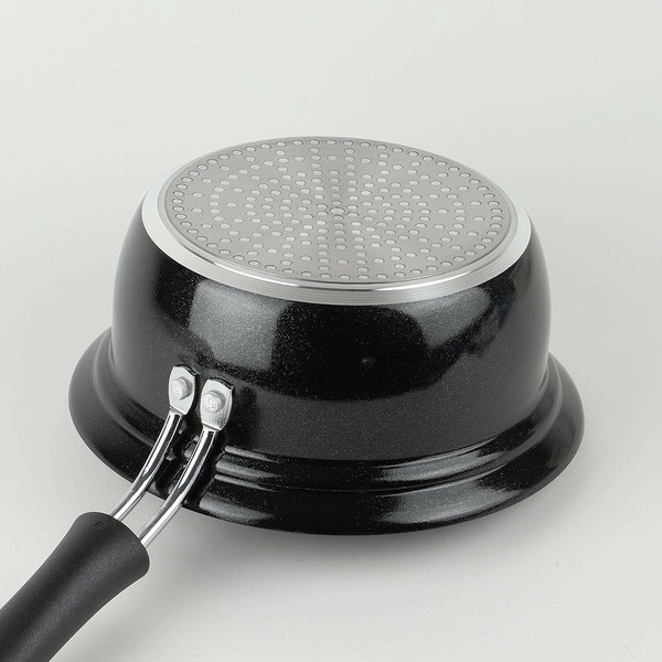 パール金属（PEARL LIFE） バブシャッター 片手鍋 18cm IH対応 ガラス鍋蓋付 内面フッ素加工  HB-2872 thumbnail 9