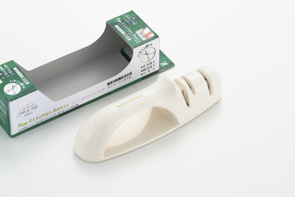 ヨシカワ（yoshikawa） ニューキッチンベーシック 包丁・ハサミも研げるステンレス製専用の研ぎ器 日本製 SJ2962 thumbnail 2