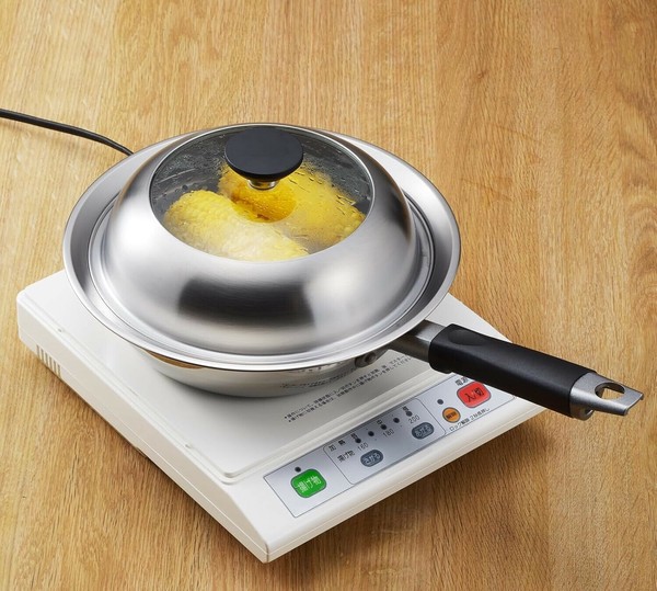 ヨシカワ（yoshikawa） 見える！フライパン用蒸し器20-22cm YJ3211 thumbnail 10