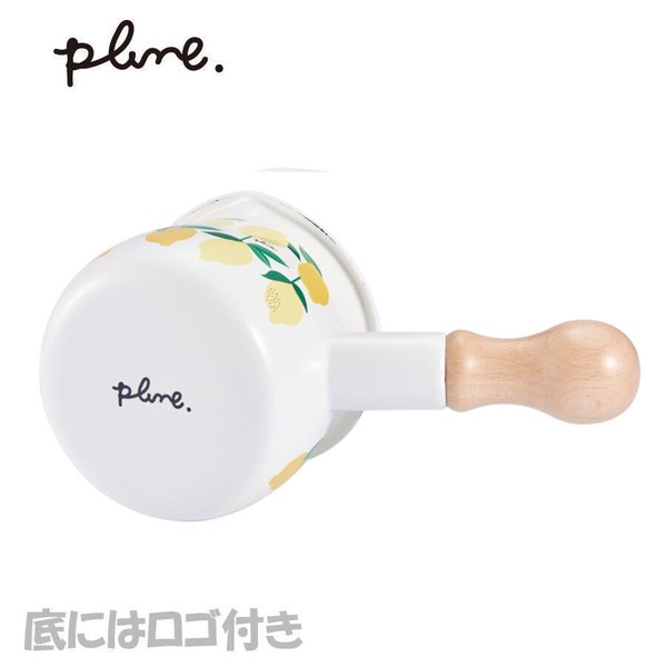 プルーン「Plune.」 ホーロープチミルクパン「ねこねこ」 ミニ 片手鍋 離乳食 ホットミルク ガス火専用 thumbnail 8