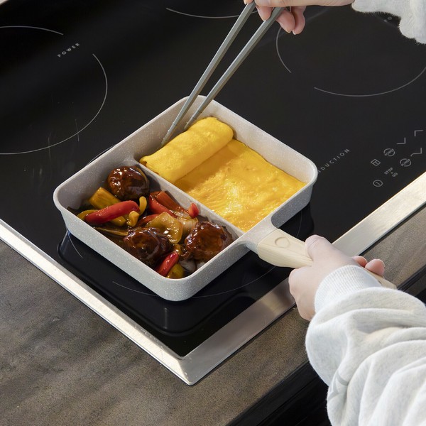 CB JAPAN（シービージャパン） copan IH対応二品同時に作れるフライパン MC thumbnail 5