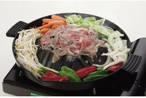 パール金属（PEARL LIFE） 焼肉っ! ふっ素樹脂加工アルミ鋳物製焼肉プルコギグリル HB-3555 thumbnail 3