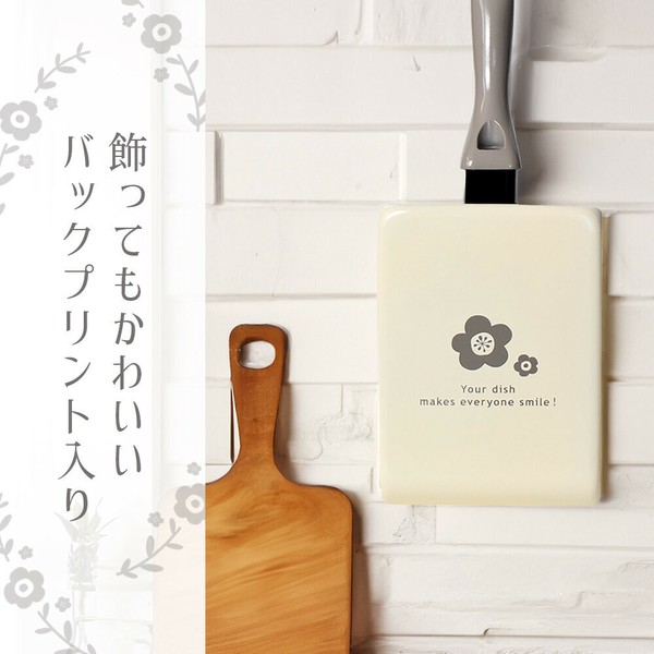 PARK LANE（パークレーン） すべすべ超軽量 フライパン 玉子焼き IV アイボリー ガス火専用 PF thumbnail 5