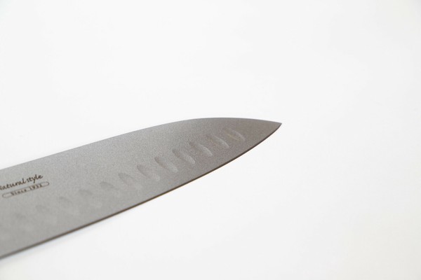 ヤクセル（YAXELL） MODERN 三徳包丁 165mm シリコーンコート オールステンレスSC シルバー プレミオ 31546 thumbnail 4