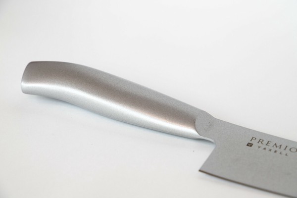 ヤクセル（YAXELL） MODERN 三徳包丁 165mm シリコーンコート オールステンレスSC シルバー プレミオ 31546 thumbnail 5