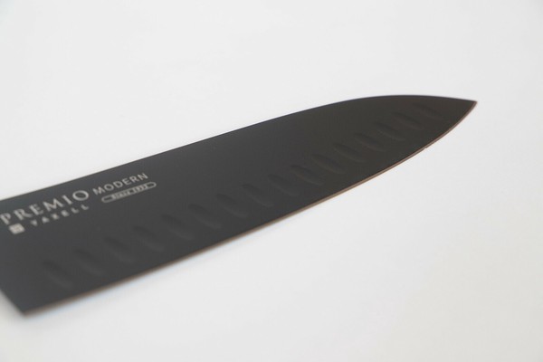 ヤクセル（YAXELL） MODERN 三徳包丁 165mm シリコーンコート オールステンレスSC シルバー プレミオ 31546 thumbnail 8