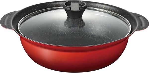 和平フレイズ（FREIZ） なごみ丈膳IH対応 フチ付卓上鍋24cm 34人用 thumbnail 2