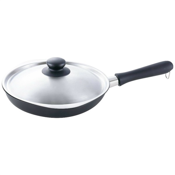 パール金属（PEARL LIFE） マグマプレート 鉄フライパン 蓋付 18cm