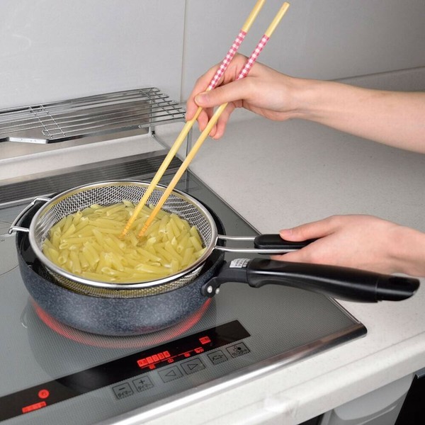 リバティーコーポレーション（Liberty Corporation） ステンレス製 フライパンストレーナー 26〜28cm用 LD-412 Style Kitchenware thumbnail 3