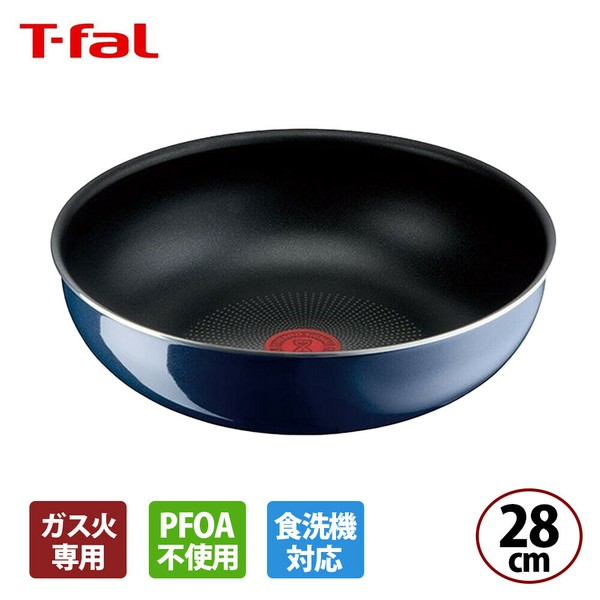 T-fal（ティファール） インジニオ・ネオ ロイヤルブルー・インテンス ウォックパン 28cm