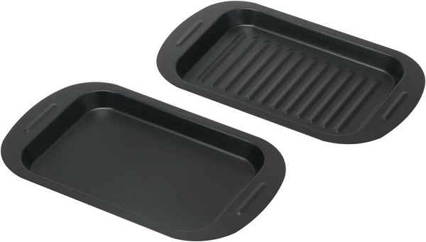 パール金属（PEARL LIFE） チーノ バット 天ぷら フライ 2枚組 波型 平型 シリコーン加工 HB-6582 thumbnail 2