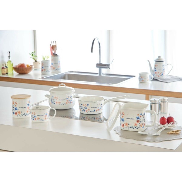 タマハシ マリ・クレール ホーローカフェポット Fleurette MCY-05 豊琺瑯 thumbnail 6