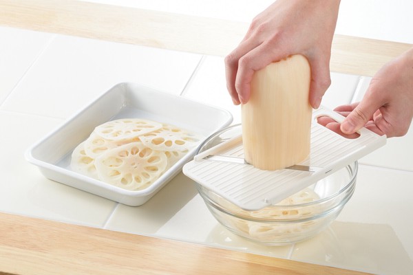 ヨシカワ 安全ホルダー付き！オニオンスライサー thumbnail 3