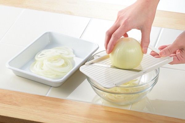 ヨシカワ 安全ホルダー付き！オニオンスライサー thumbnail 4