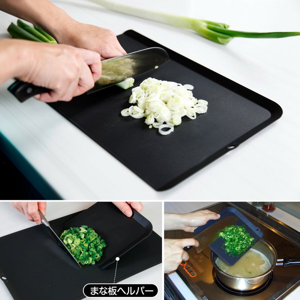 TableCraft（テーブルクラフト） まな板 2枚組 ブラック 510-07 thumbnail 3