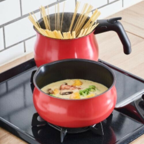 和平フレイズ（FREIZ） ToMay 取っ手が取れるマルチポットセット レッド RB-2814 thumbnail 7