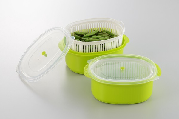 ヨシカワ（yoshikawa） あっ！とレンジ 茹で蒸し工房 日本製 SP1256 thumbnail 2