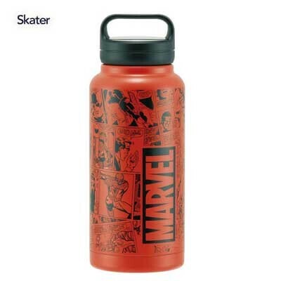 スケーター(Skater) スクリューハンドル付き ステンレスマグボトル 1000ml MARVEL STSC10