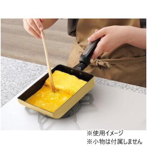 IO-09 niccotto ニコット マーブル玉子焼き器 クリームイエロー 16329065 thumbnail 2
