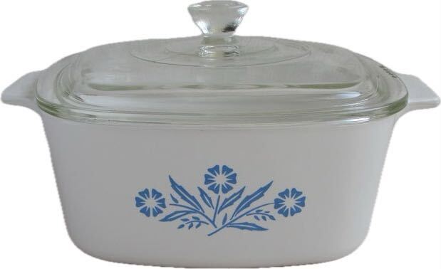 【Corning ware】（コーニングウェア）社製 パイロセラム両手鍋／キャセロール  (vi-corningware-casserole)