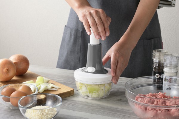 ヨシカワ（yoshikawa） 押すだけ簡単！サラダスピナー＆フードプロセッサー YJ3846 thumbnail 3