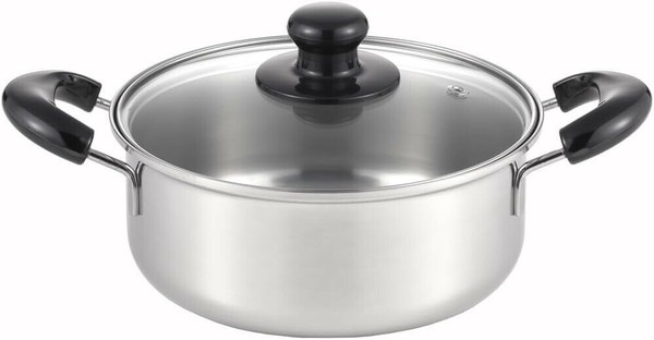 ヨシカワ（yoshikawa） 両手鍋20cm SJ3773 クックルック ベーシック thumbnail 2