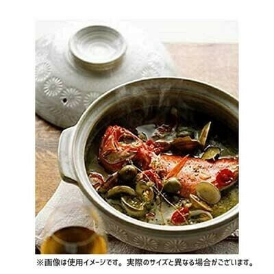 SUZUKI（スズ木） 銀峯 花三島 土鍋 7号 1-2人用 thumbnail 6