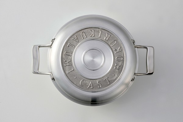 北陸アルミニウム（hokua） HAMON 無水調理鍋 しろがね 21cm ＜日本製＞【オール熱源対応】 thumbnail 5