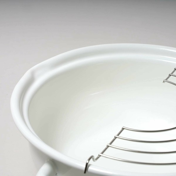 パール金属（PEARL LIFE） ブランキッチン ホーロー天ぷら鍋20㎝ HB-3677 thumbnail 4