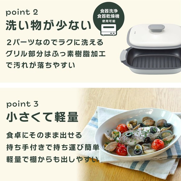 CB JAPAN（シービージャパン） 電子レンジ調理器具 電子レンジで魚焼き 炒める 茹でる 焼く 煮 thumbnail 5