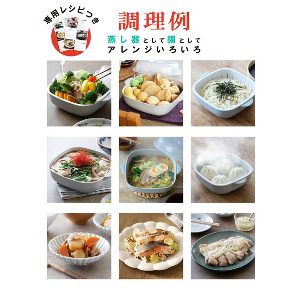 Astro（アストロ） スチームポット レシピ付 電子レンジ用 510-50 thumbnail 5