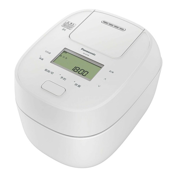 Panasonic（パナソニック） 可変圧力IHジャー炊飯器 1升 SR-M18B-W ホワイト thumbnail 2
