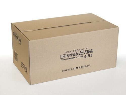 北陸アルミニウム（hokua） IHリブロン圧力鍋 片手式4.5リットル ＜日本製＞ thumbnail 9