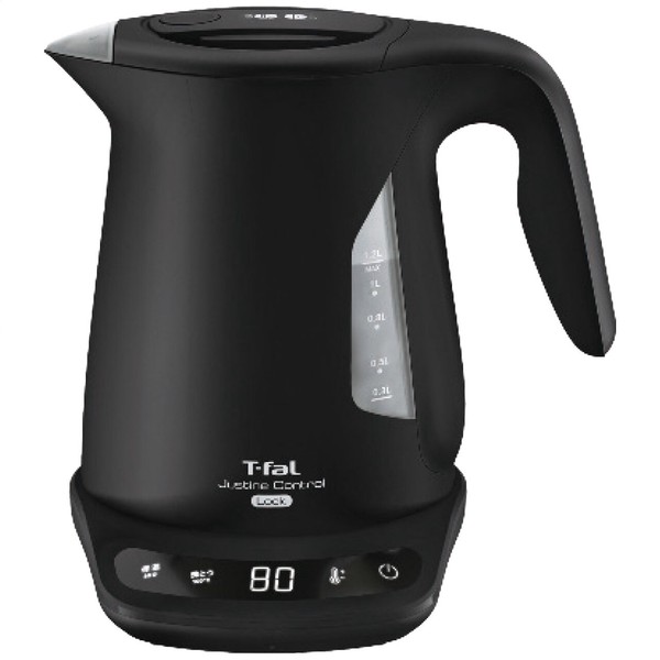 T-fal(ティファール) ジャスティンロック コントロール 電気ケトル1.2l ブラック