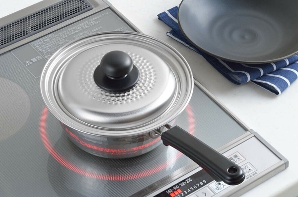 ヨシカワ（yoshikawa） 味壱 雪平鍋 兼用蓋 18cm -20cm用 ステンレス製  日本製 SJ3119 thumbnail 5