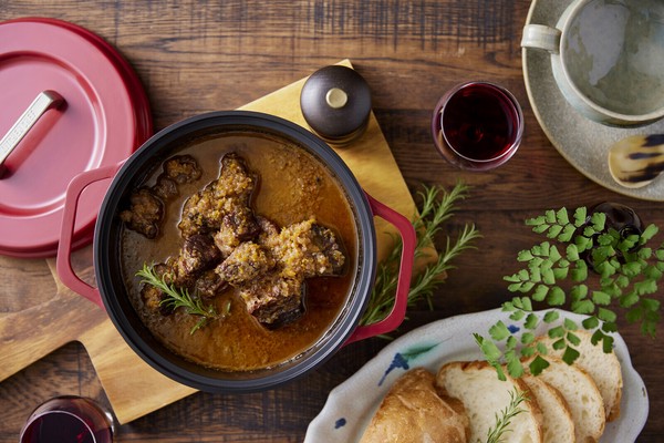 IRIS OHYAMA（アイリスオーヤマ） 無加水 鍋 IH/ガス火対応 COTOCO SMKSN-S20 20cm ビーツレッド thumbnail 5