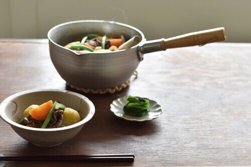 北陸アルミニウム（hokua） IH花雪 （雪平鍋）24cm ＜日本製＞ thumbnail 5