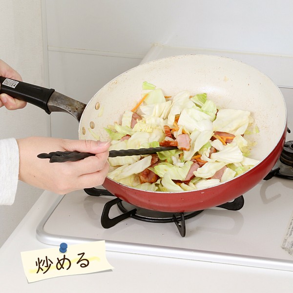 Astro（アストロ） 菜箸 ブラック 抗菌 備長炭入 食洗機対応 菜ばし ミニスプーン付き ブラック 1組 510-41 thumbnail 3