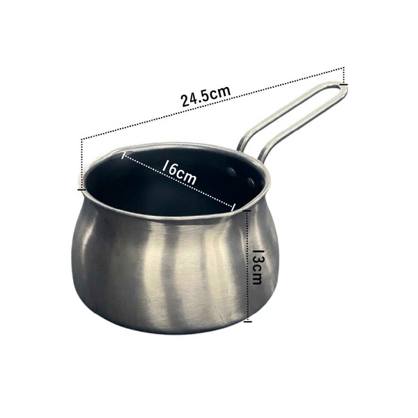 CB JAPAN（シービージャパン） 二層鋼ミルクパンメモリ付き1.5L 二層鋼 ミルクパン thumbnail 8